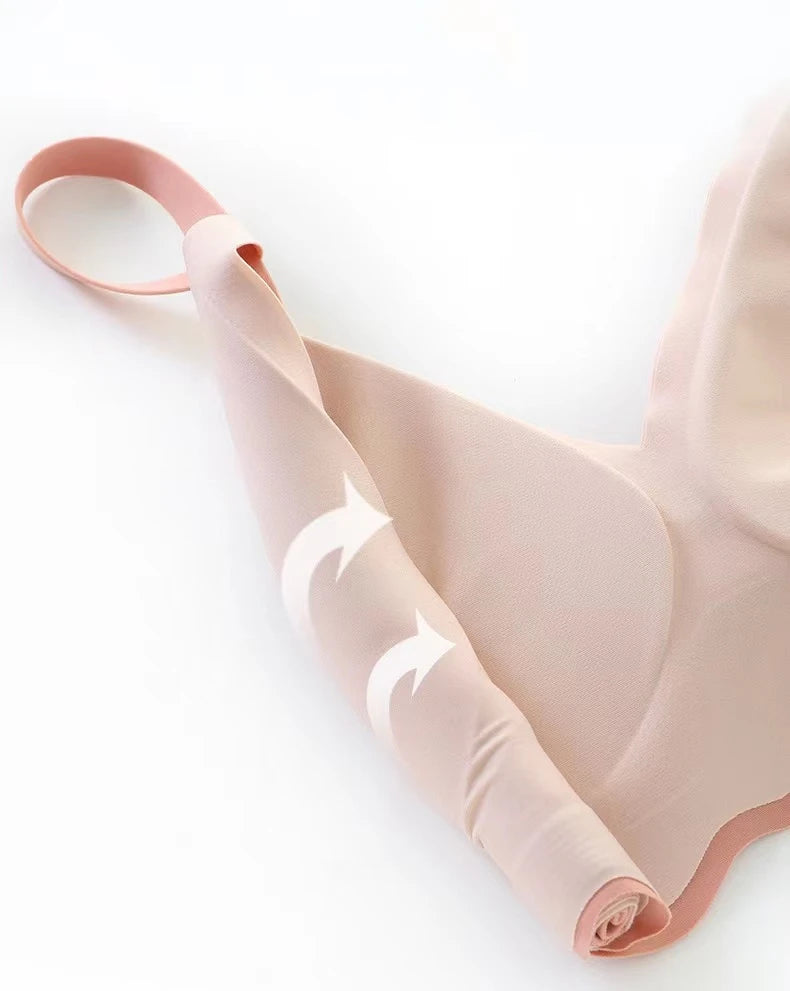 CowLost | top-non-marking-womens-bra-without-steel-ring-gathering-anti-sagging-comfortable-and-small-womens-underwear-thin-section |16