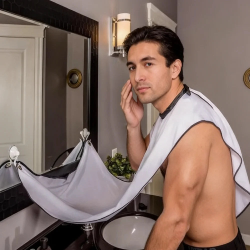 CowLost | product_id-mens-shaving-apron-beard-catcher-cape-hairdresser-bib |2