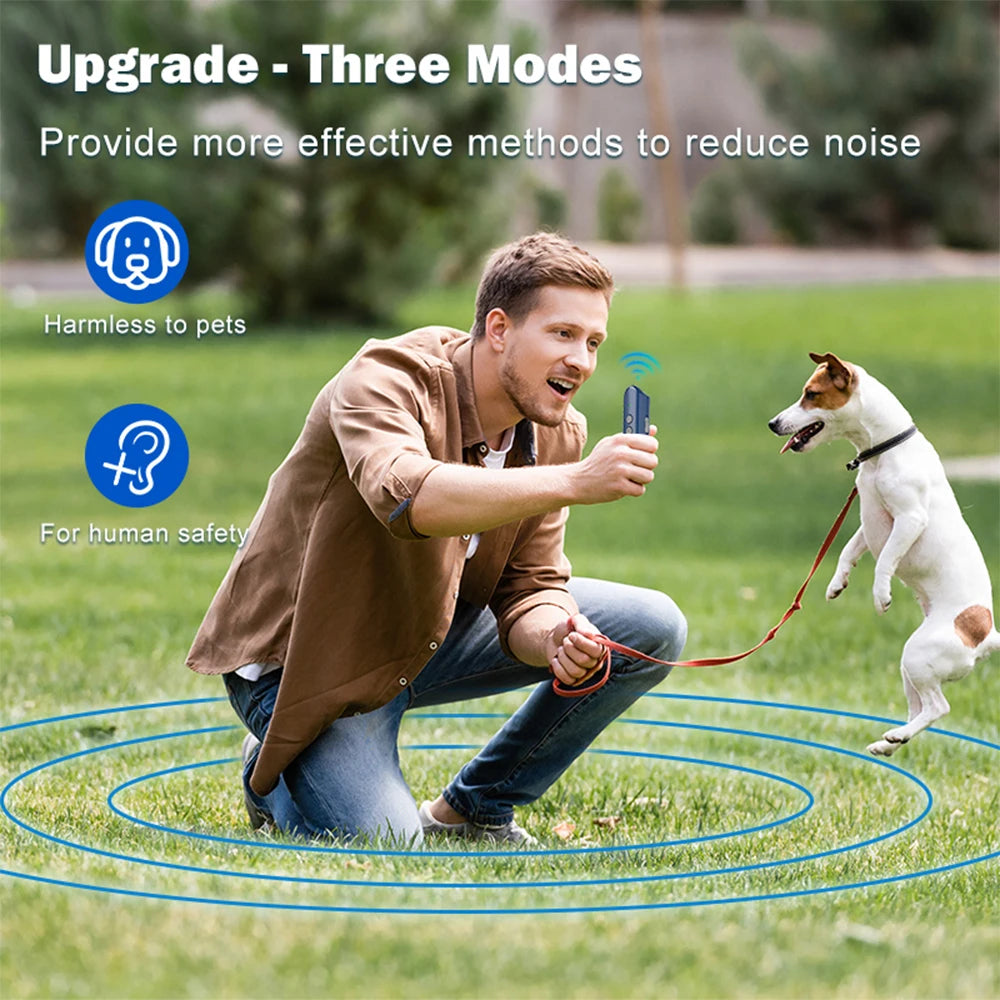 USB Ultrasonic Dog Bark Preventer Portable Anti-Barking Training Device