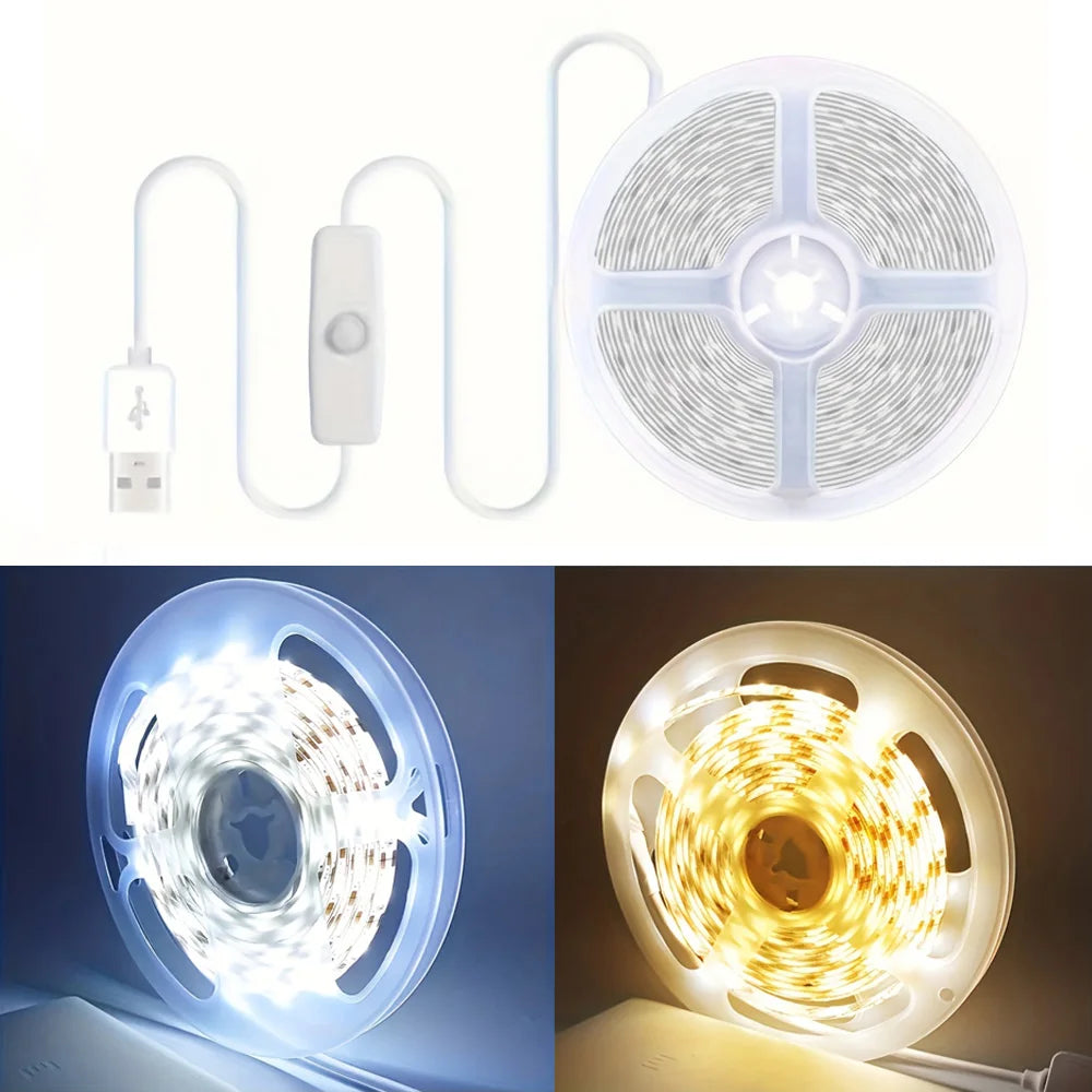 CowLost | light-ropes-strings-product_id-1-5m-5v-usb-led-strip-lights-2835-smd-60-leds-m-flexible-tv-backlight-for-bedroom-wardrobe-diy-decoration |10