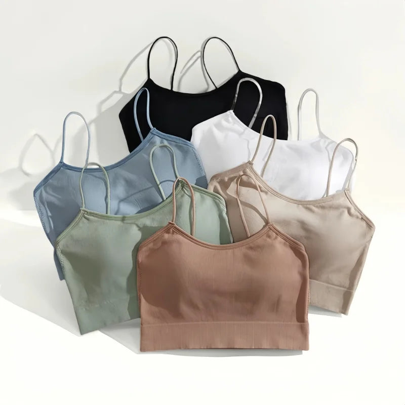 CowLost | product_id-seamless-strapless-tube-sports-bra-with-removable-pads-for-women |1