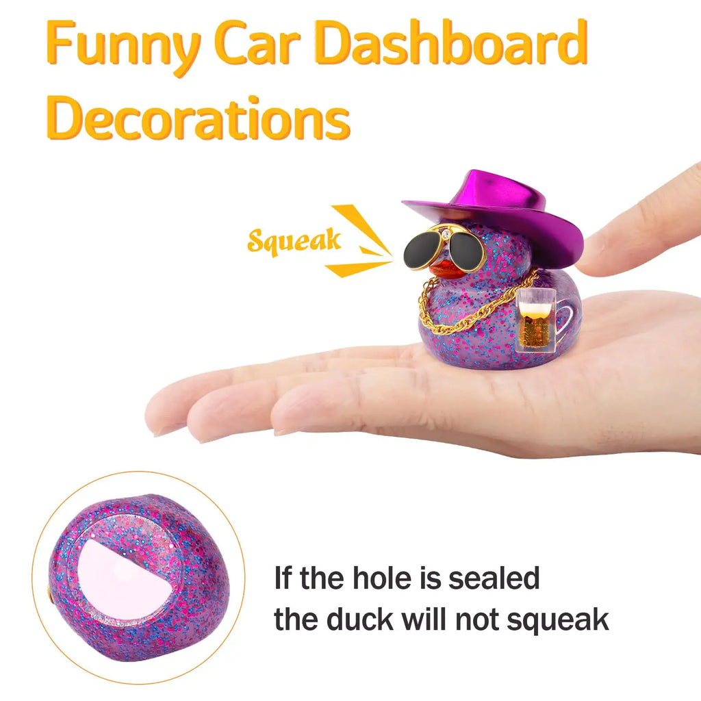 CowLost | product_id-beer-rubber-duck-car-dashboard-decoration-with-laser-cowboy-design |5