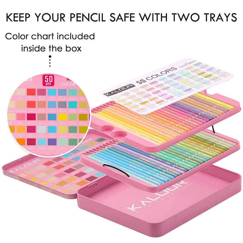 CowLost | art-pencils-product_id-kalour-oil-colored-pencils-set-50-300-pcs-professional-drawing-art-supplies |46