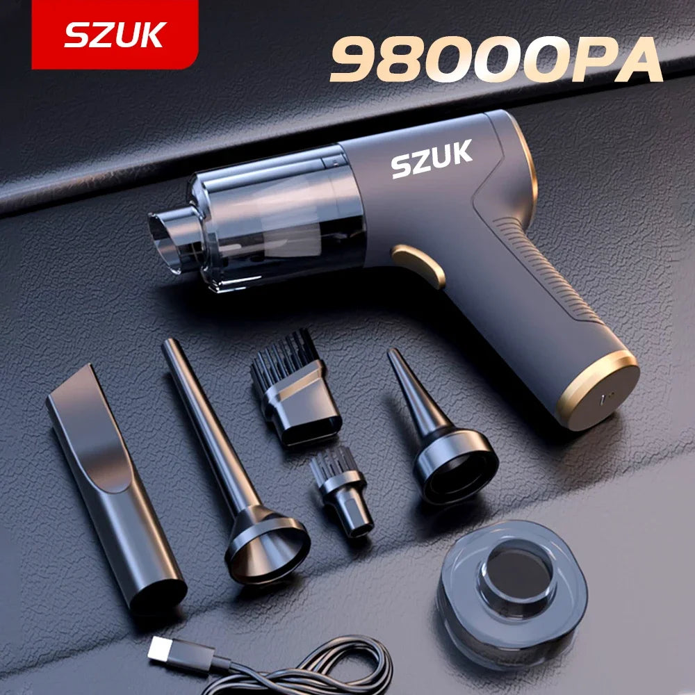 CowLost | szuk-98000pa-car-vacuum-cleaner-mini-portable-cleening-machiane |1