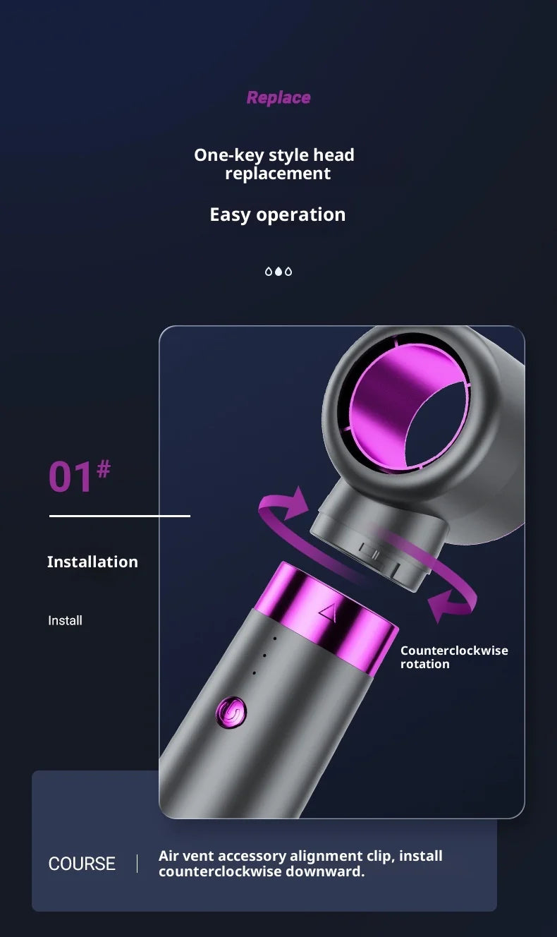 CowLost | homefish-5-in-1-electric-hair-dryer-with-automatic-straight-curling-iron-hot-air-comb-diffuser-for-outdoor-use-ac-motor-1 |20