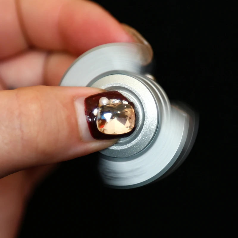 CowLost | multiple-play-magnetic-slider-fidget-spinner-edc-adult-fidget-toys-office-desk-toy-for-adults-mini-edc-decompression-adult-fidge |7