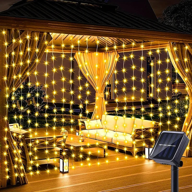 CowLost | product_id-solar-waterproof-led-curtain-fairy-string-lights-for-outdoor-garden-parties |1