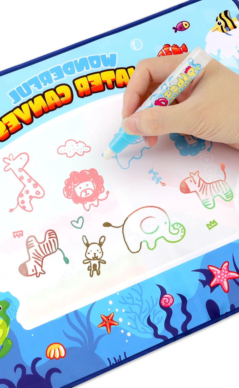 CowLost | product_id-150x100cm-magic-water-canvas-reusable-drawing-board-kids-toy-gift |12