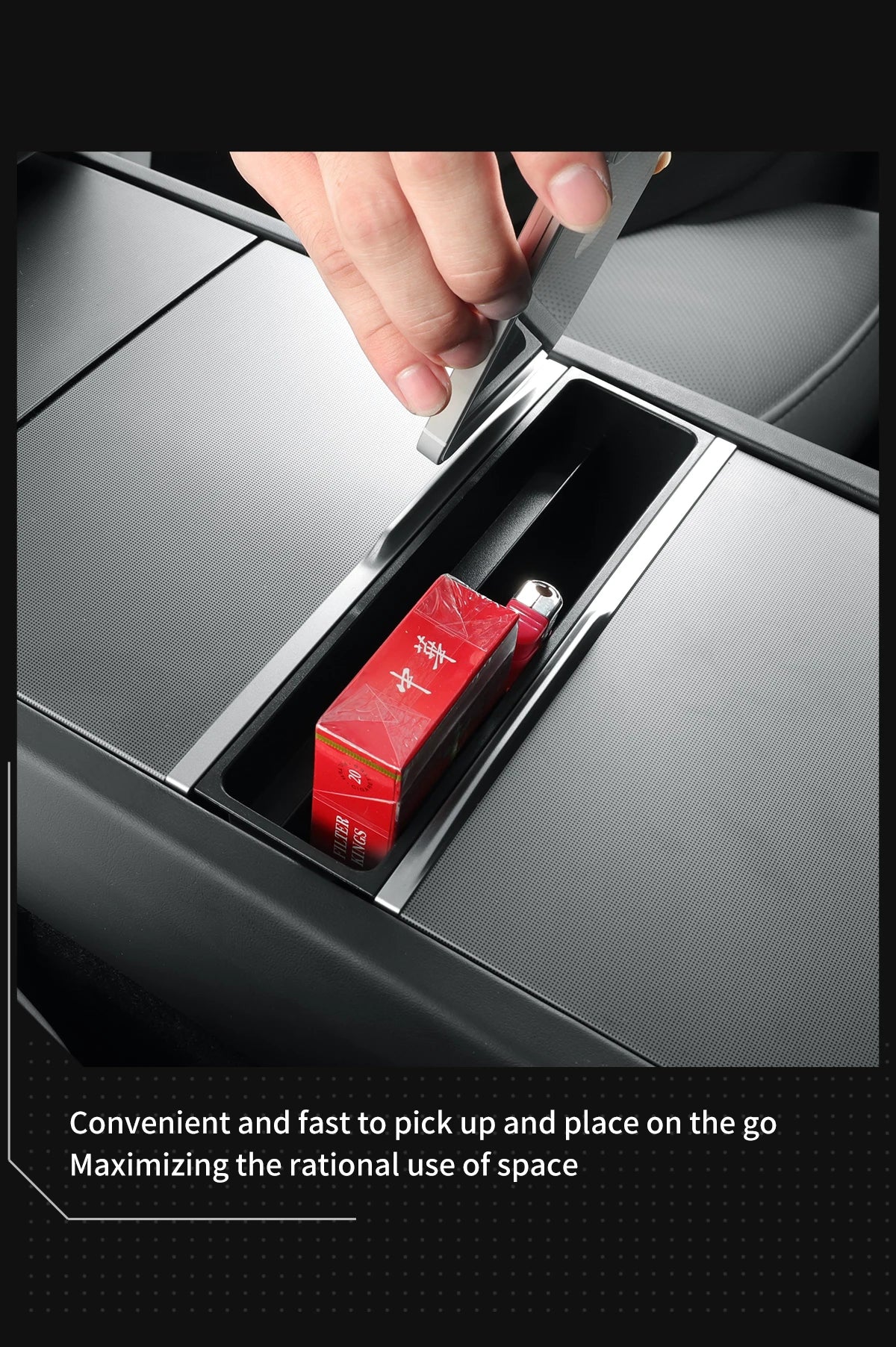 CowLost | for-tesla-model-3-highland-2025-central-control-storage-box |10