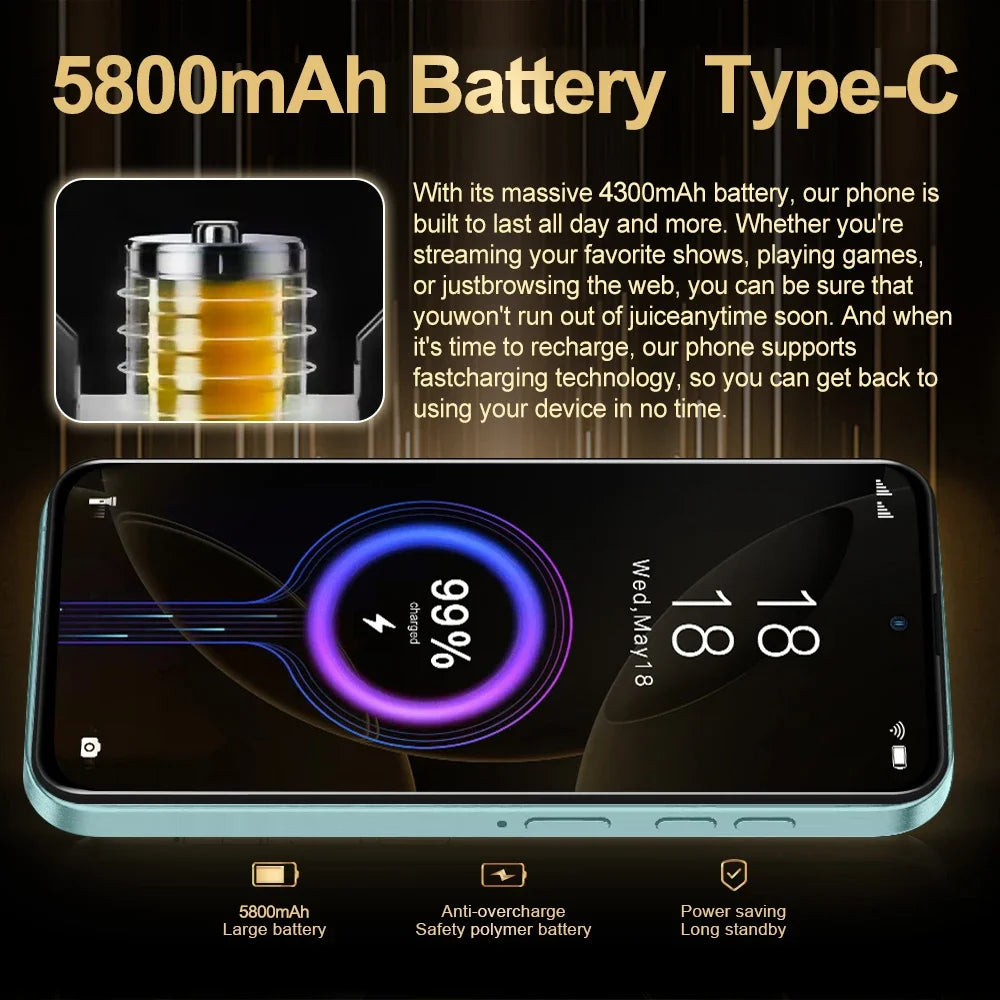 CowLost | fuffi-x7-pro-smartphones-cellphone-android-12-6-56-inch-screen-12-512gb-24-48mp-mobile-phones-5800mah |16
