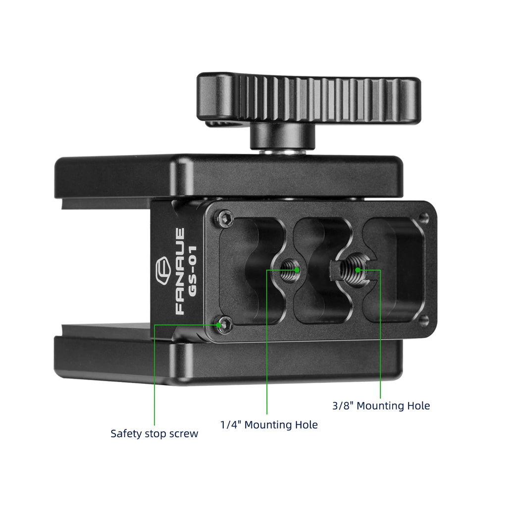 CowLost | hunting-product_id-fanaue-gs-01-saddle-mount-rifle-clamp-adapter-with-arca-swiss-qr-plate-for-hunting-tripods |5