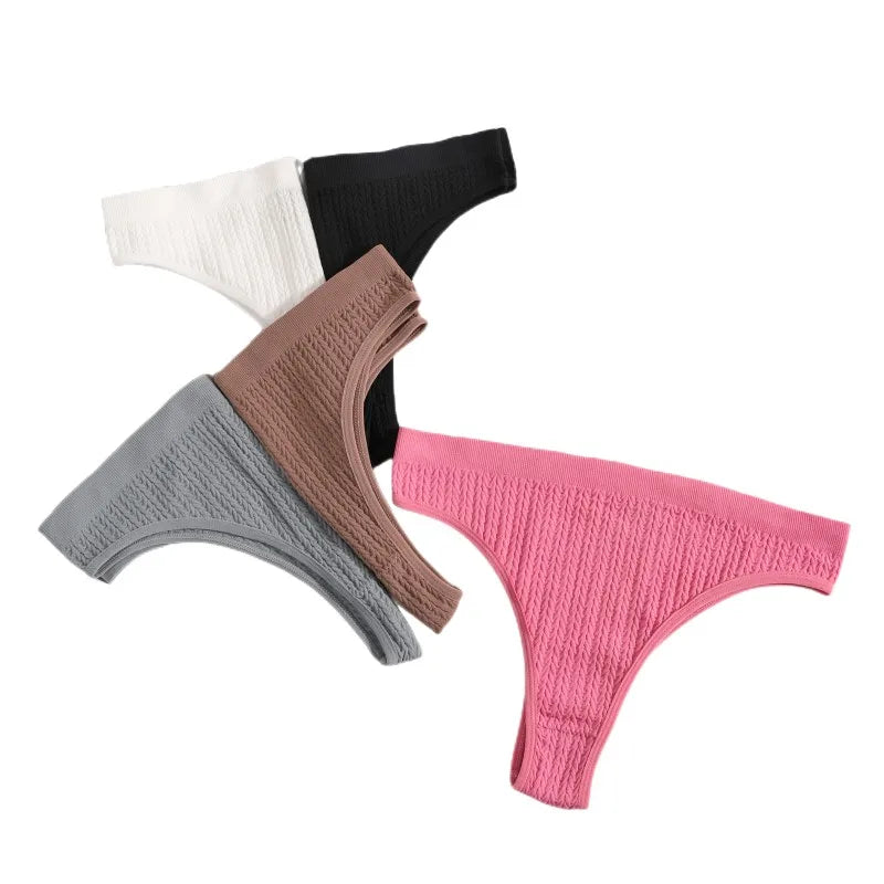 CowLost | product_id-women-seamless-low-rise-ribbed-briefs-panties-m-l-breathable-underwear |1
