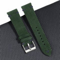 CowLost | product_id-hqstrap-grey-vintage-suede-leather-watch-strap-18-22mm-handmade-stitching-universal-replacement |15