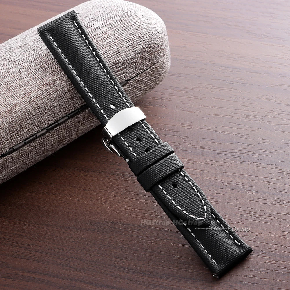 CowLost | watch-bands-product_id-quick-release-waterproof-sailcloth-watch-strap-18-22mm-with-butterfly-buckle-for-seiko-omega-men-women |12