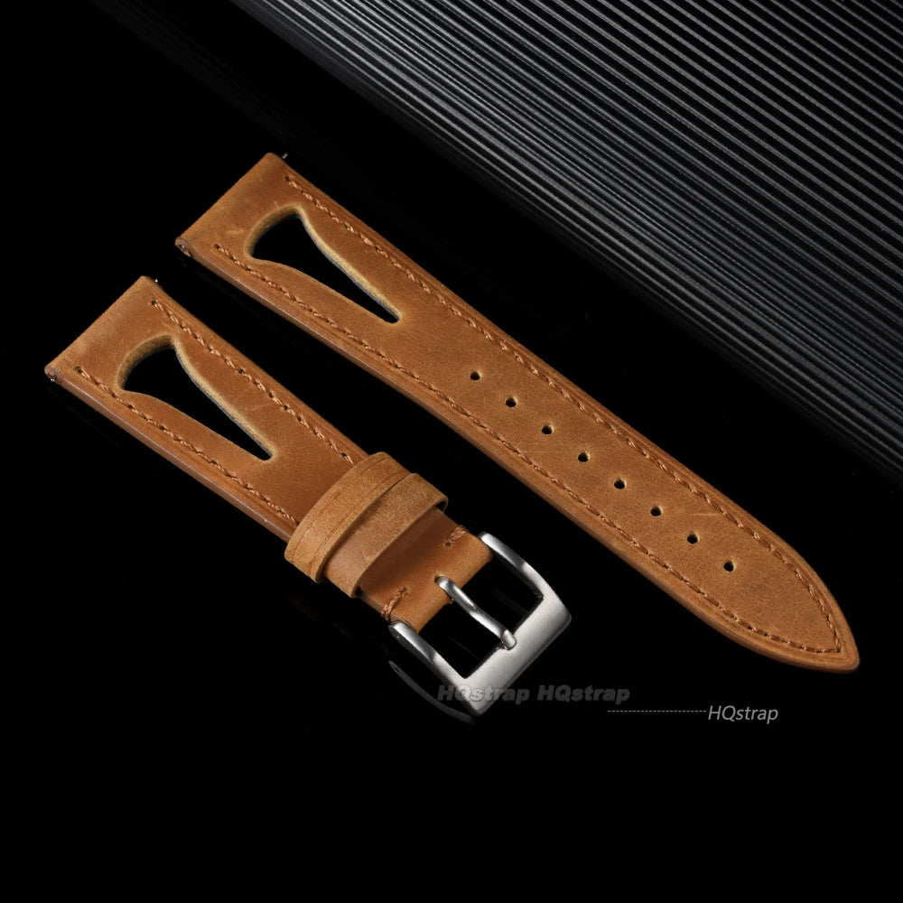 CowLost | product_id-hqstrap-oil-wax-cowhide-leather-watchband-20-24mm-universal-retro-waterproof-sport-strap |9