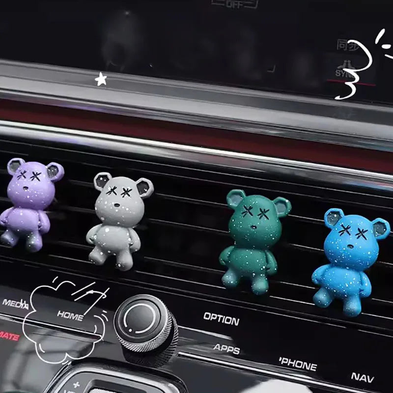 CowLost | product_id-bear-car-air-freshener-vent-clip-ocean-scent-aromatherapy-decoration |2