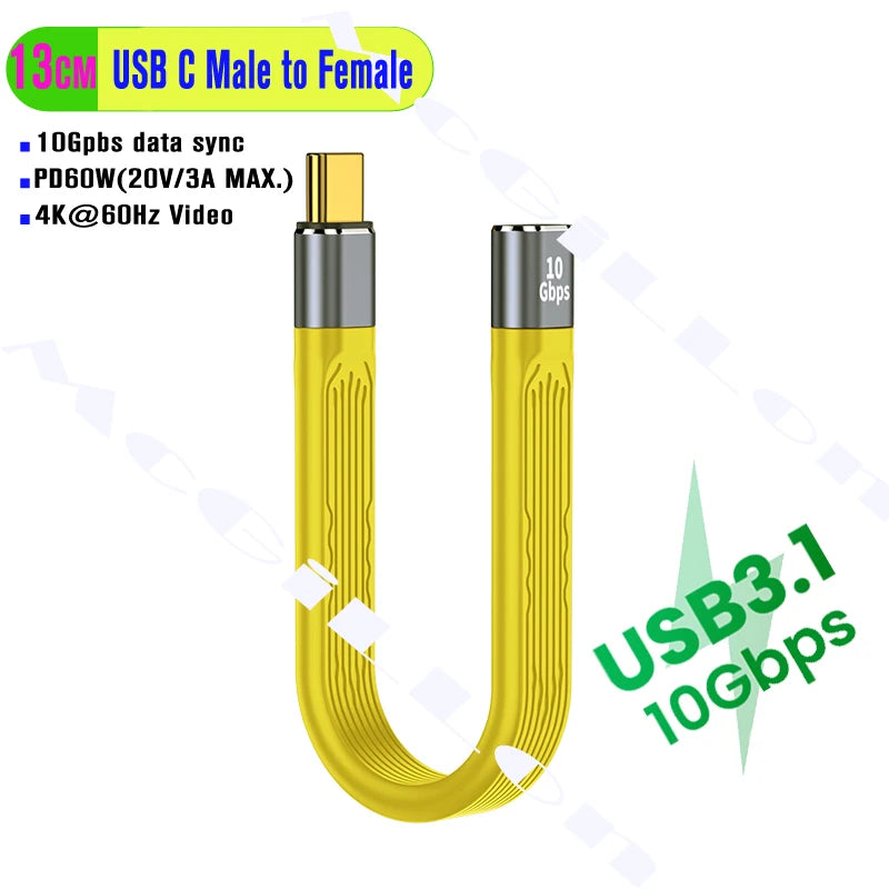 CowLost | product_id-5a-fast-charging-usb-c-to-usb-c-cable-thunderbolt-3-40gbps-10gbps-for-macbook-pro-laptop-cellphone |20