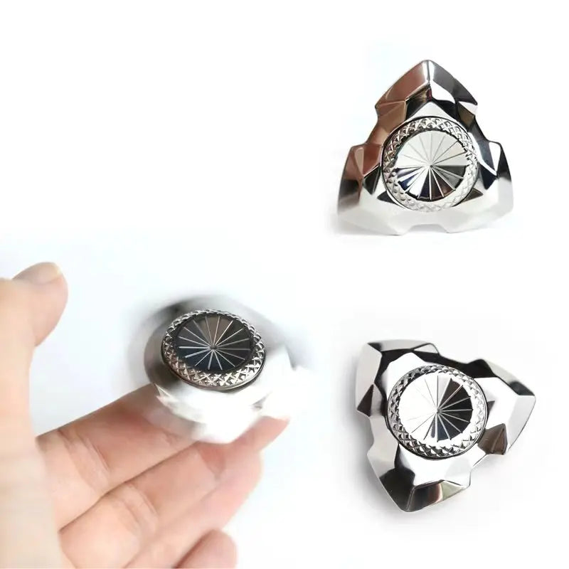 CowLost | product_id-polished-stainless-steel-edc-fidget-spinner-for-adult-anxiety-relief-and-mens-gift |6
