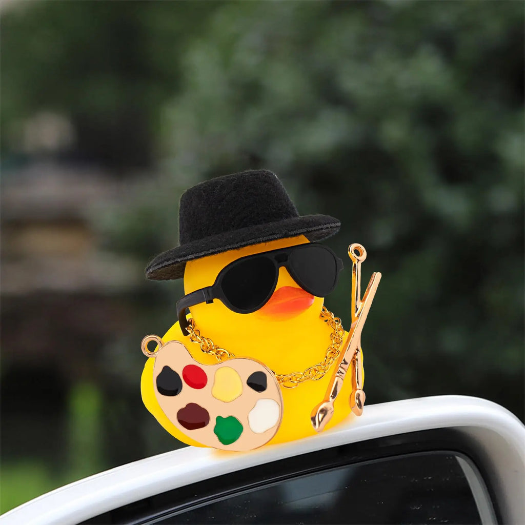 CowLost | product_id-painter-ducks-2-inch-rubber-duck-bath-toys-for-party-favors-and-gifts |4