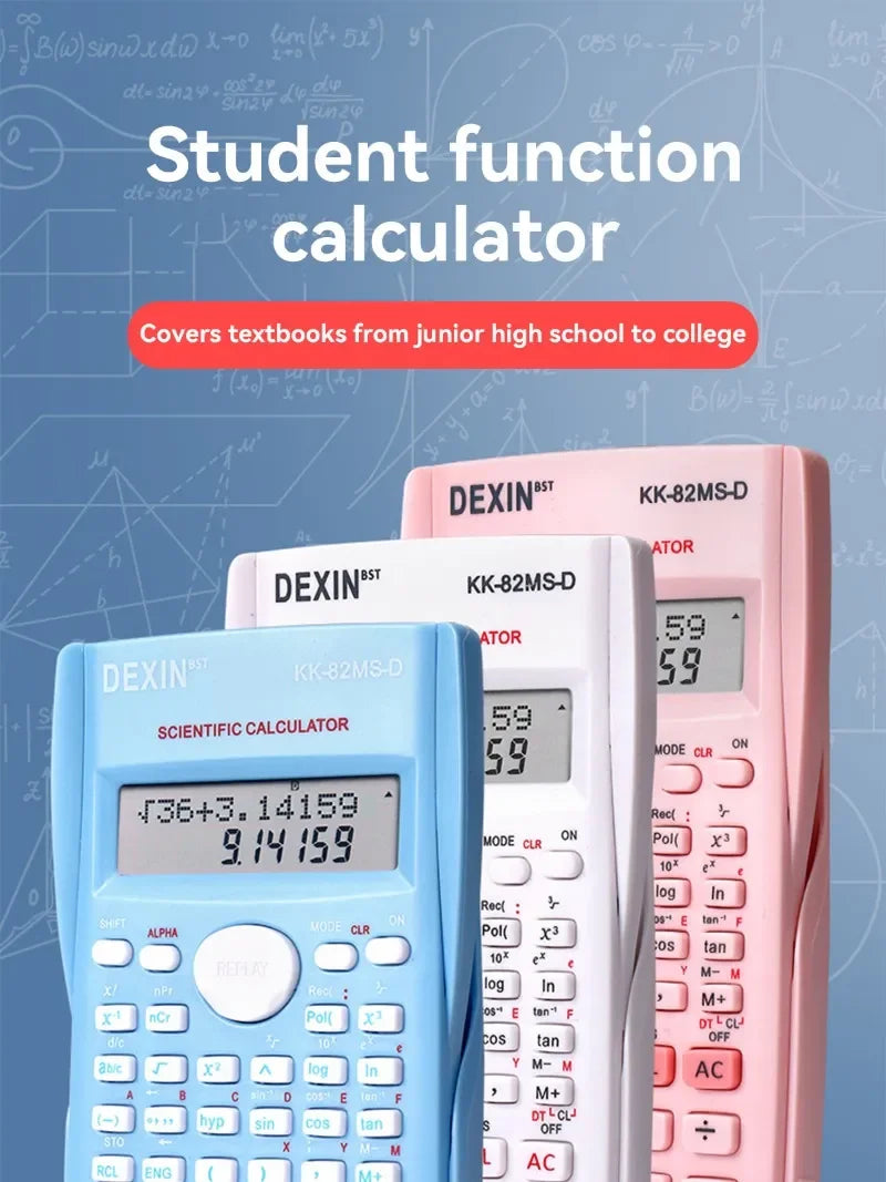 CowLost | portable-dual-row-screen-multi-functional-scientific-function-calculator |7