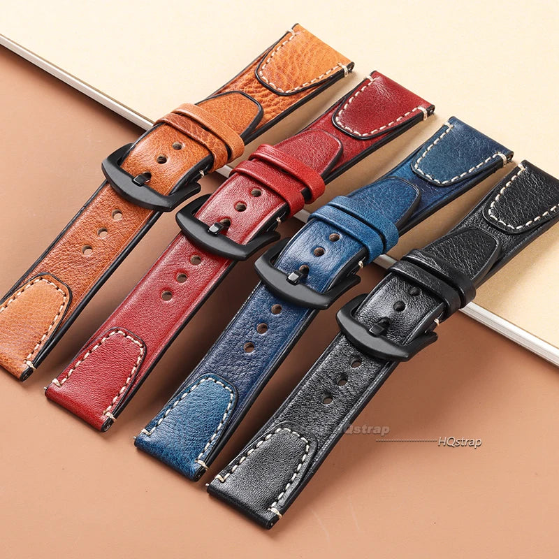CowLost | product_id-18mm-22mm-retro-genuine-leather-watchband-with-stitching-for-tudor-seiko-rolex |9