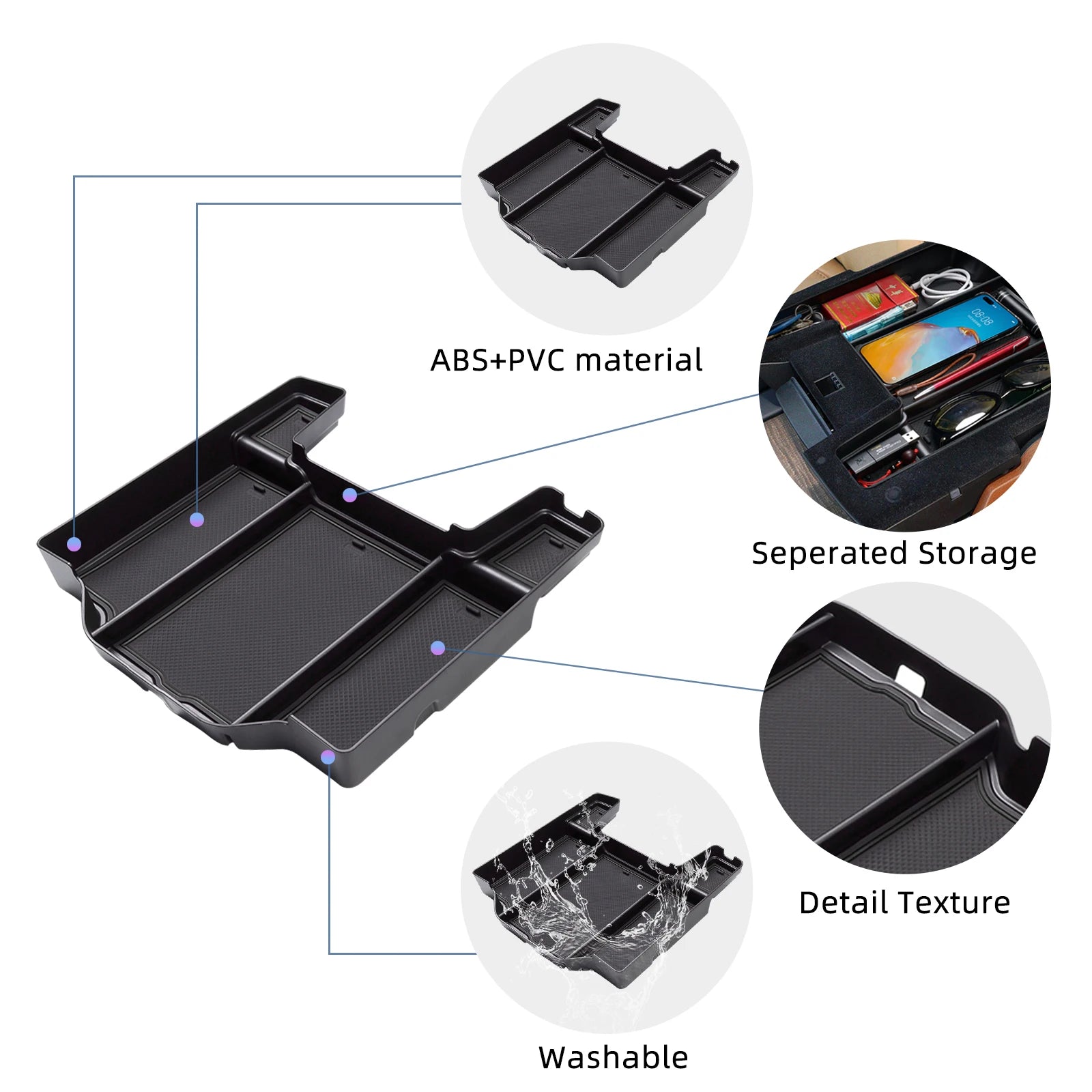 CowLost | for-dodge-ram-1500-2500-3500-2019-2026-car-storage-box-interior-accessorie |3