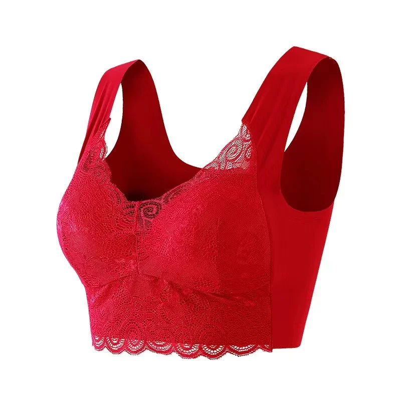 CowLost | seamless-large-size-underwear-womens-small-breasts-gather-no-steel-ring-on-the-collection-auxiliary-breast-anti-sagging-bra |3