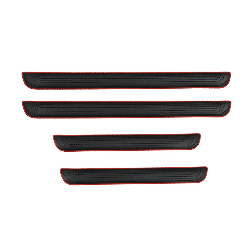 CowLost | product_id-4pcs-universal-rubber-car-door-sill-scuff-guards-anti-scratch-protectors |8