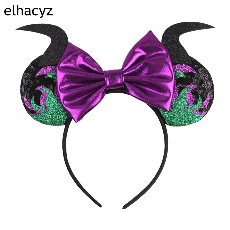CowLost | disney-maleficent-headbands-kids-cosplay-horns-of-witch |12