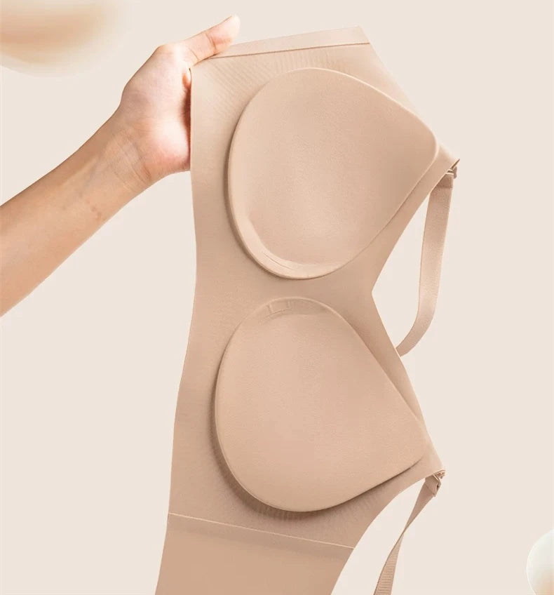 CowLost | seamless-invisible-bra-for-women-with-large-breasts-and-small-shoulders-removable-pads-underwear-comfortable-supportive-bra |3