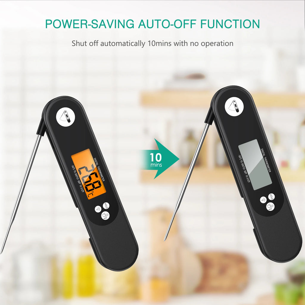 ORIA Digital Waterproof Food Thermometer for BBQ, Meat, Water, and Milk Cooking Probe