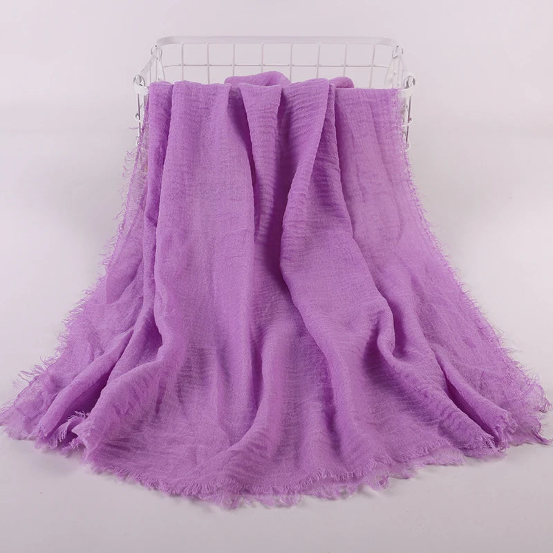 CowLost | ramadan-cotton-crinkle-headband-veil-scarves |50