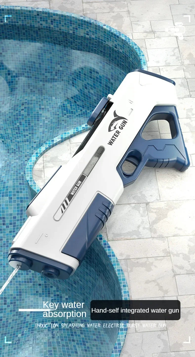 Automatic Electric Water Absorption High-Pressure Water Gun Toy for Kids