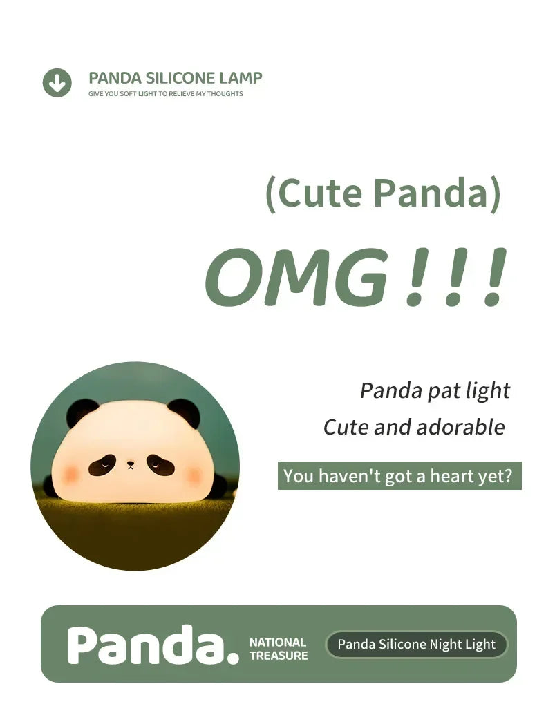 CowLost | product_id-rechargeable-panda-silicone-led-night-light-with-timer-for-kids-bedroom-gift |8