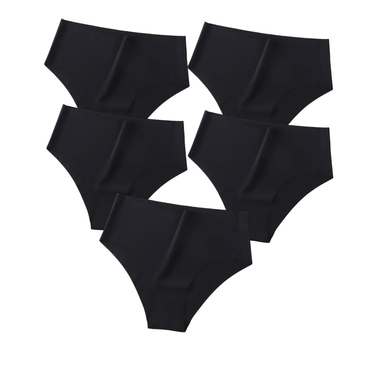CowLost | product_id-5pcs-women-high-waist-seamless-breathable-briefs-xs-xl-pack |21