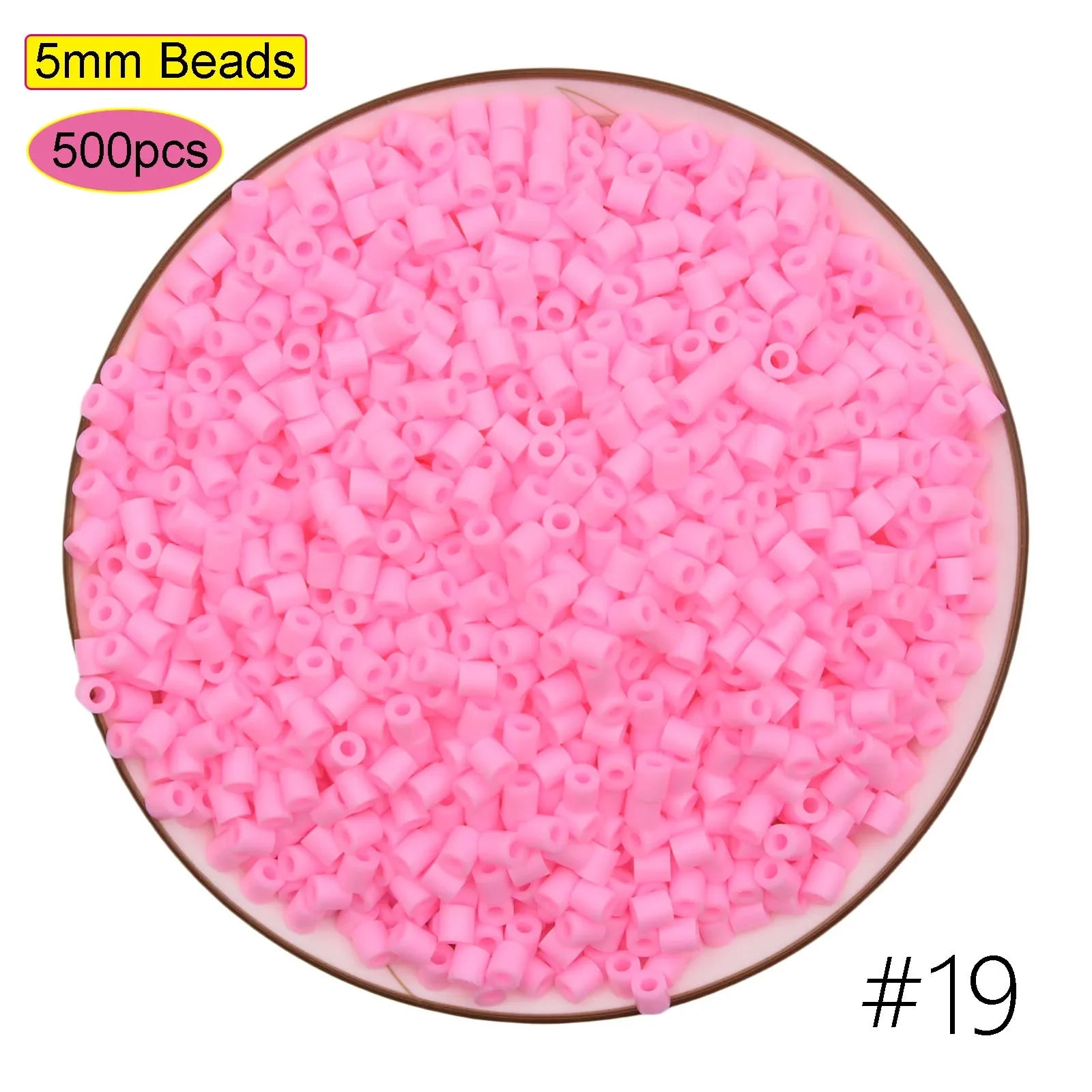 5MM 500PCS Pixel Puzzle Iron Beads DIY Handmade Gift Toy for Kids