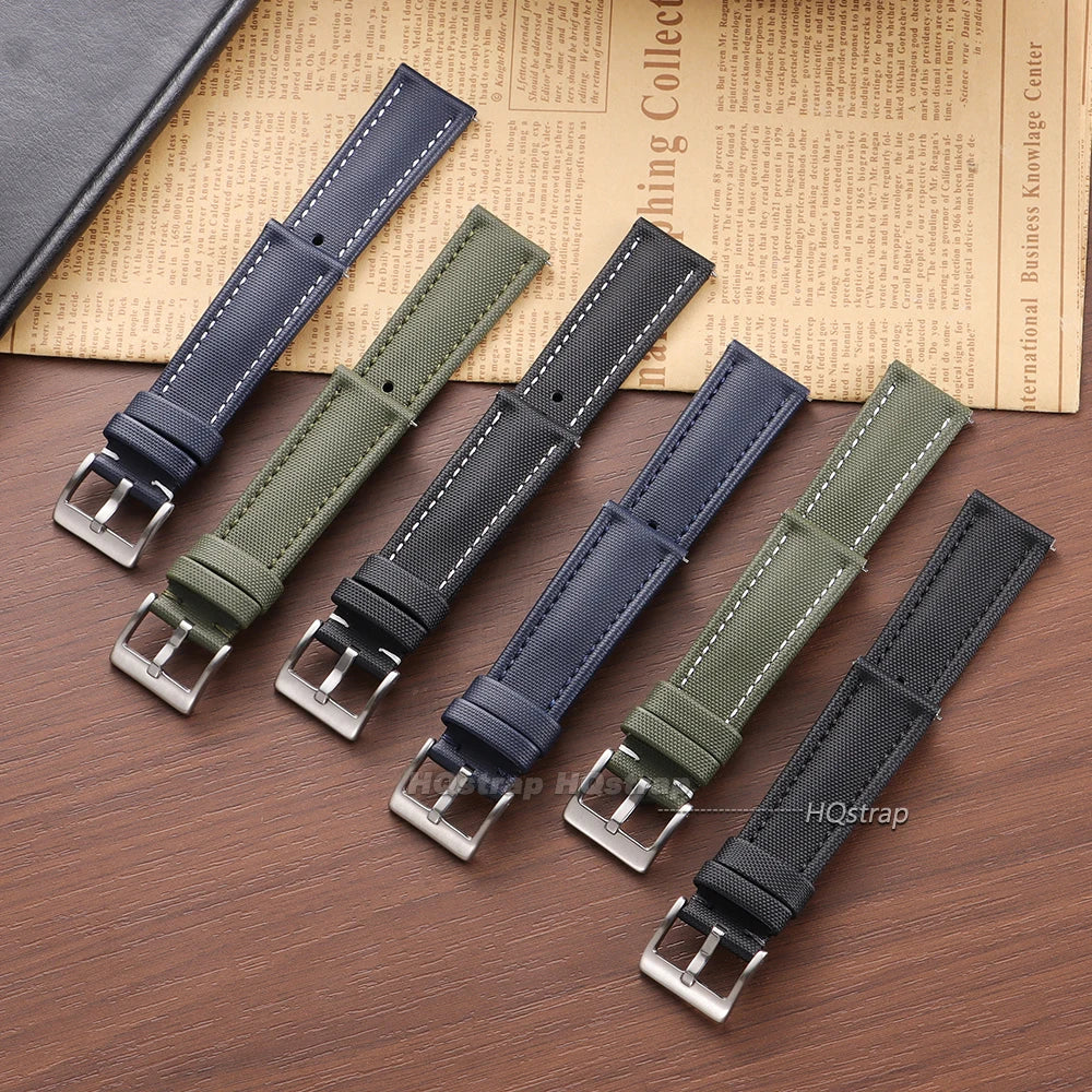 CowLost | bracelets-product_id-premium-waterproof-nylon-sailcloth-watch-band-strap-18-22mm-quick-release-unisex-sport-wristbelt |3