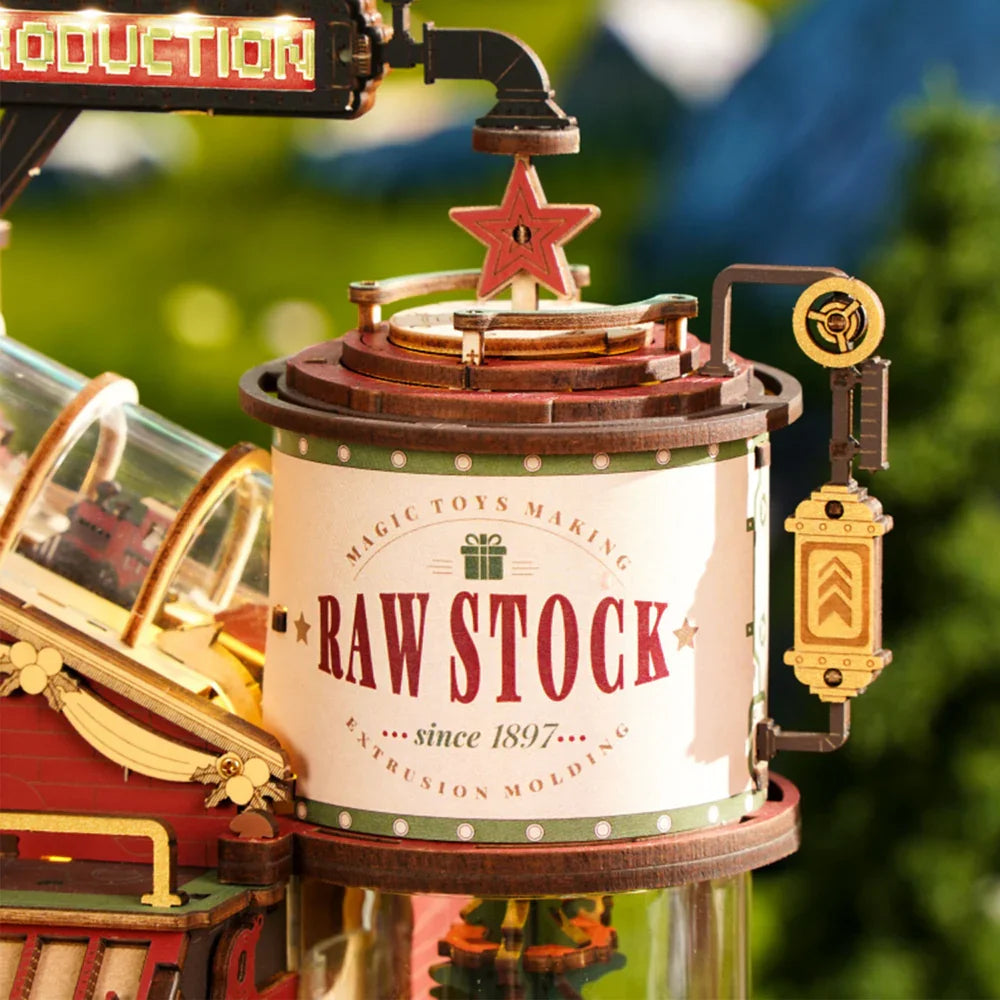 CowLost | fencing-barriers-robotime-rokr-dream-gift-factory-3d-wooden-puzzle-music-box-kit |5