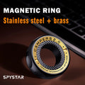 CowLost | product_id-magnetic-adjustable-stainless-steel-ratchet-decompression-edc-ring-toy-gift |12