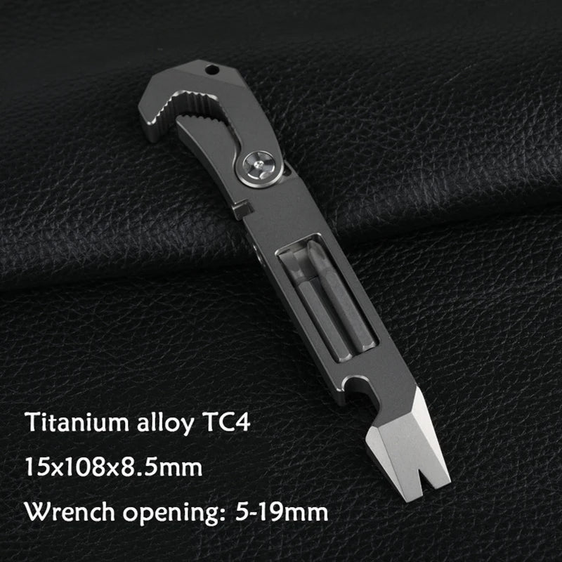 CowLost | tools-tc4-titanium-alloy-crowbar-edc-tool-set-with-screwdriver-wrench-and-eternal-pen-for-outdoor-camping-gift |28