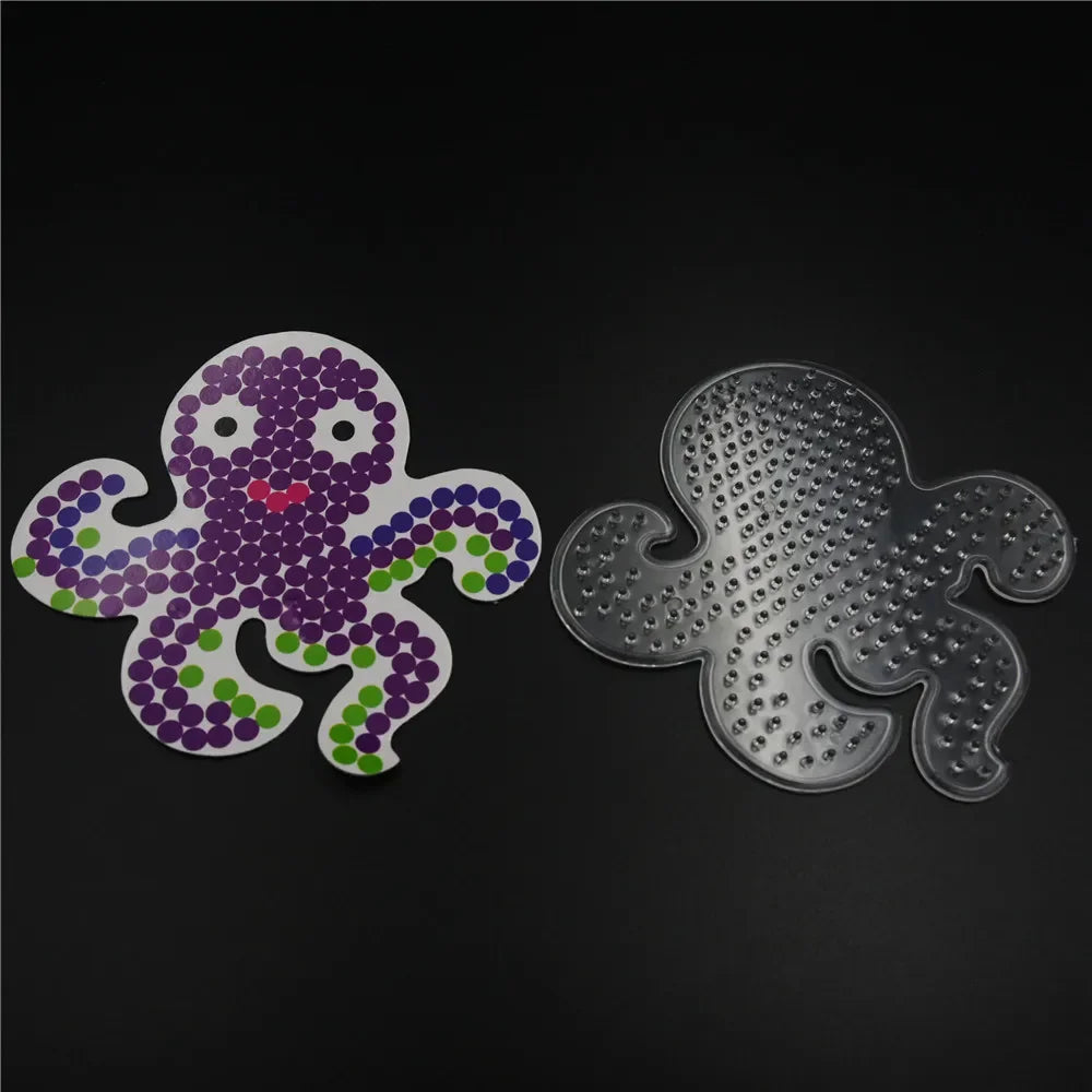 5mm Hama Beads Plastic Stencil Template for Perler DIY Pixel Beads Pegboard Puzzle