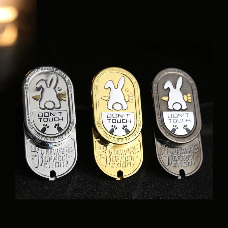 CowLost | product_id-metal-edc-fidget-slider-with-cartoon-rabbit-pattern-portable-stress-relief-toy-for-adhd-anxiety |2