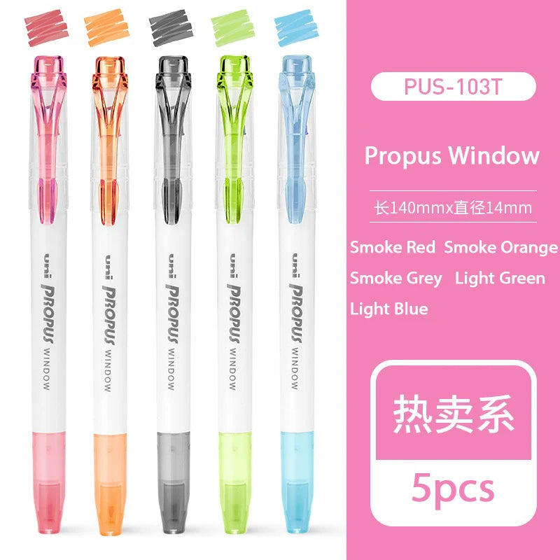 CowLost | product_id-japanese-uni-propus-window-highlighter-pen-103t-102t-double-head-no-smudging-art-marker |27