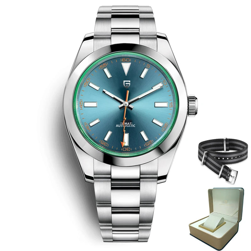 CowLost | pagani-design-green-glass-mens-mechanical-watches-luxury-sapphire-automatic-watch |25