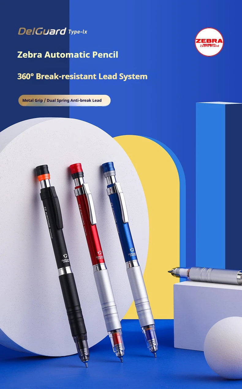 CowLost | product_id-zebra-delguard-ma86-0-5mm-mechanical-pencil-with-metal-grip-and-break-resistant-lead |7