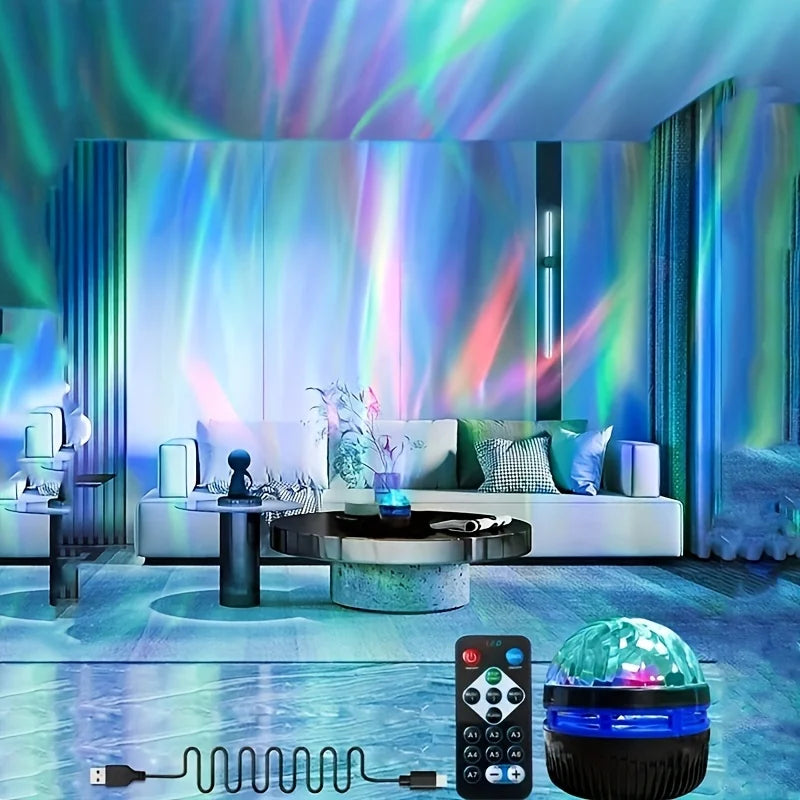 CowLost | night-lights-ambient-lighting-product_id-led-starry-galaxy-rotating-night-light-rgb-remote-aurora-star-sky-lamp-for-home-party-decor |9