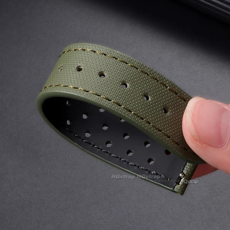 CowLost | bracelets-product_id-18mm-22mm-unisex-nylon-sailcloth-leather-watch-strap-quick-release-sport-band |8