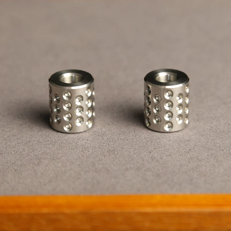CowLost | product_id-stainless-steel-cylinder-pendant-with-paracord-rope-edc-stress-reliever-for-adults |4
