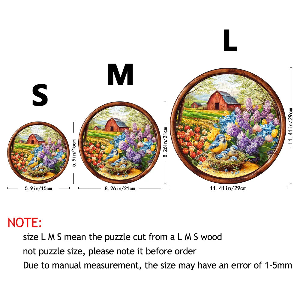 CowLost | product_id-adult-wooden-3d-garden-bird-nest-puzzle-with-ecological-scenery |4