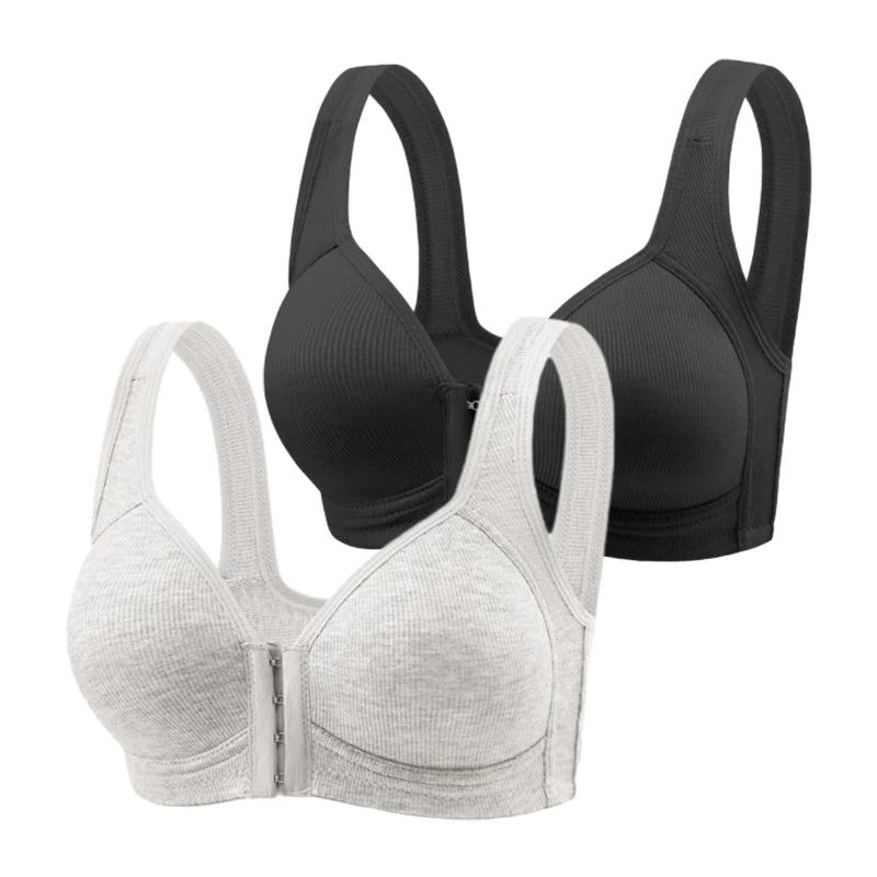 CowLost | product_id-fallsweet-seamless-wire-free-push-up-bra-with-front-closure-full-coverage |6
